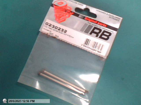 RB One 1/8 Buggy Cap Head Screw Shaft M3x4x52mm 0230232
