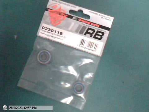 RB One 1/8 Buggy Flange Bearing 8x14x4mm x2 0230118