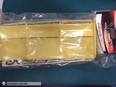 VP Pro Offroad 1/8 Buggy Wing Yellow VN-005-Y