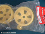 1/8 Buggy Rims Yellow Spoked PR Caster Racing CR8-0012-YE