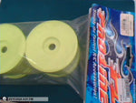 NOS Proline Velocity Yellow Dish Rims PR 1/8 17mm Hex Truck Suit Kyoshi STR/Hellfire PRO2690-02