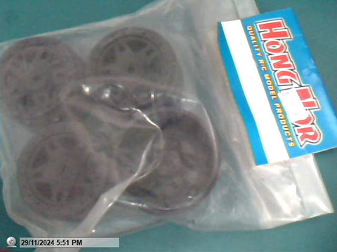 NOS Hong Nor / Ofna SC Wheels 12mm Hex Black x4 SC-11BK