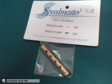 Strut Bushing .250 Speed Master SPDS-015-BSF