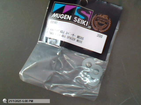 Front Track Width Spacer suit MBX6 Mugen Seiki E0161