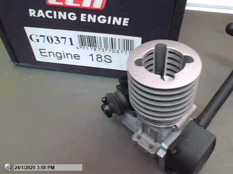 CEN .18 Side Exhaust Nitro Engine Pullstart G70371