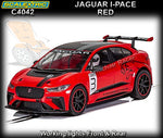 SCALEXTRIC C4042 - Jaguar I-Pace - red livery