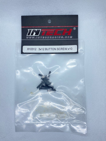 INTECH button screw 810312 3x12