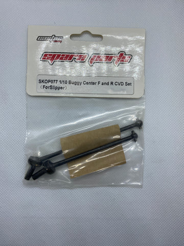 Caster Racing 1/10 Buggy Center F and R CVD set  (for slipper)
