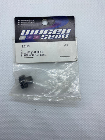 Mugen Seiki E0713 MBX6E pinion gear 14T