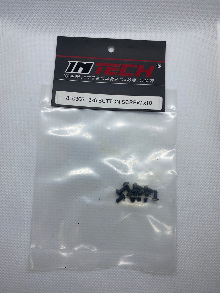 INTECH 3x6 button screw x10 810306 – Hobby Boss