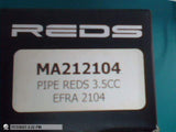 Reds Racing 1/8 Exhaust Pipe Only No Manifold EFRA2104