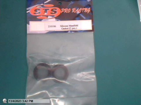 STS Silicon Manifold Gasket 2pc .21/.28 #210106