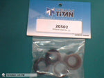 Team Titan Silicon Manifold Gasket 4pc .21/.28 #20502